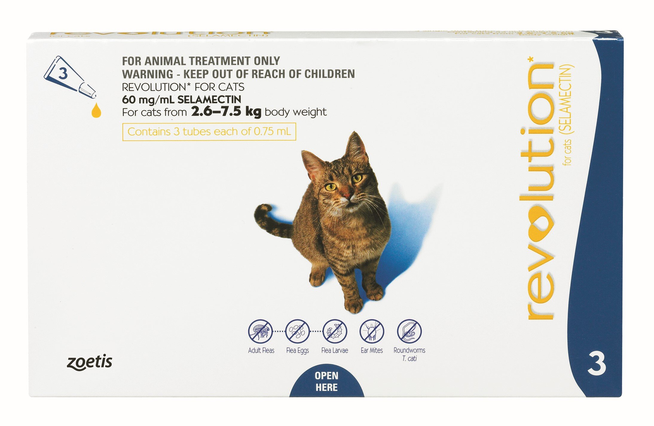 revolution flea medication for cats