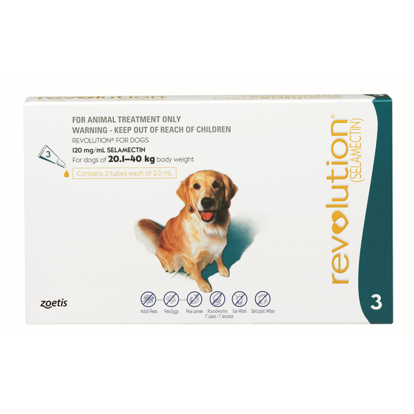 Revolution Large Dog 20-40kg