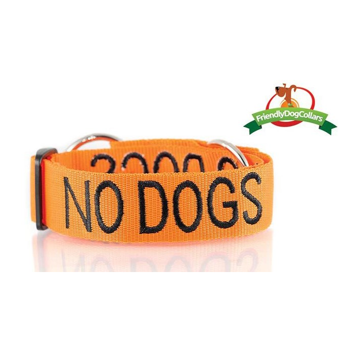 No Dogs Semi Slip Collar