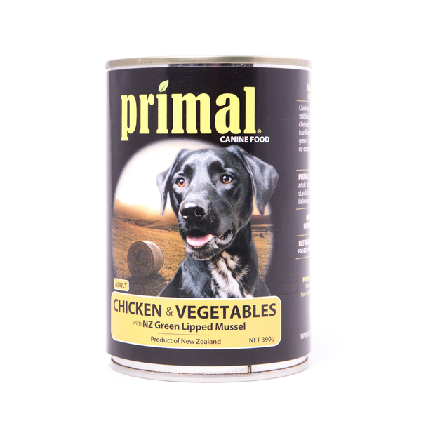 Primal Dog Food Chicken & Vegetable 395g