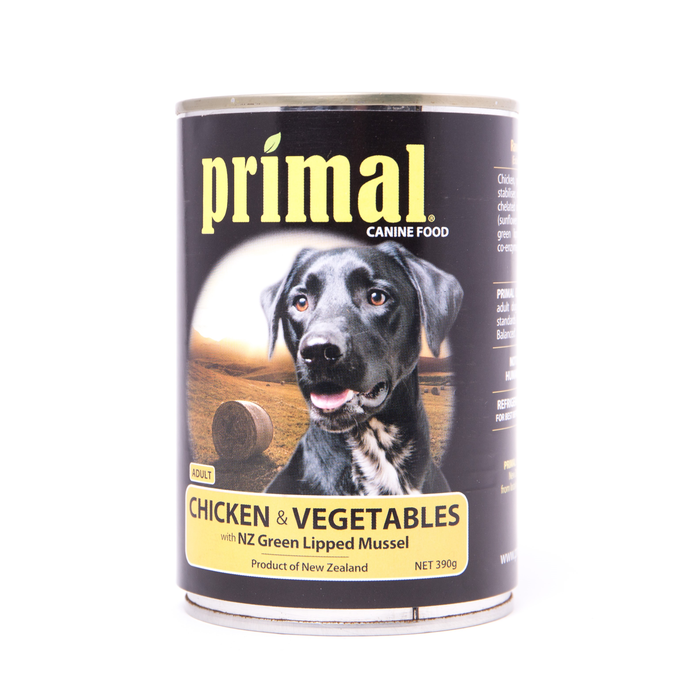 Primal Dog Food Chicken & Vegetable 395g