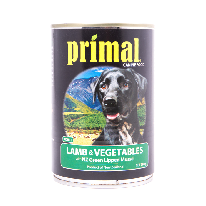 Primal Dog Food Lamb & Vegetables 395g
