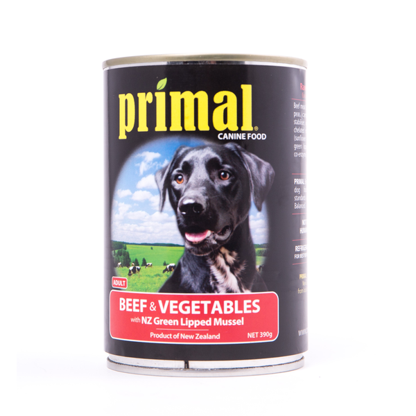 Primal Dog Food Beef & Vegetables 395g