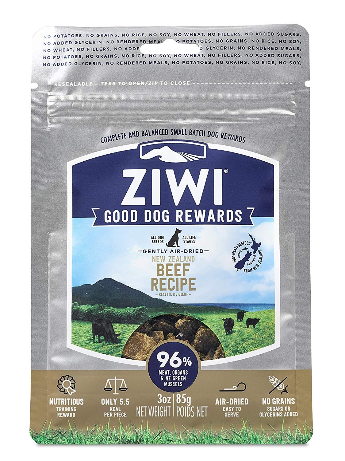 ZiwiPeak Good Dog Treats Beef Dog Treats NZ Pet.kiwi ZiwiPeak