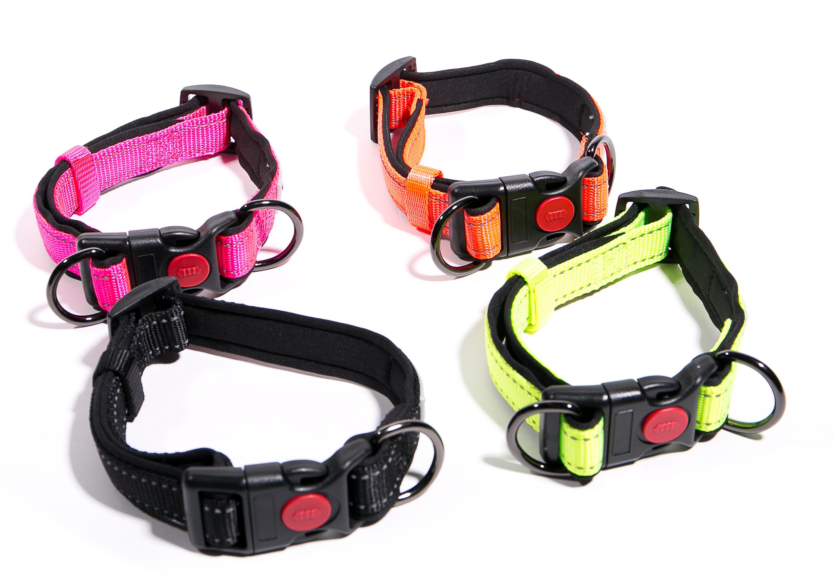 Reflective Lockable Collar DogCollars, Leads & HarnessesCollars