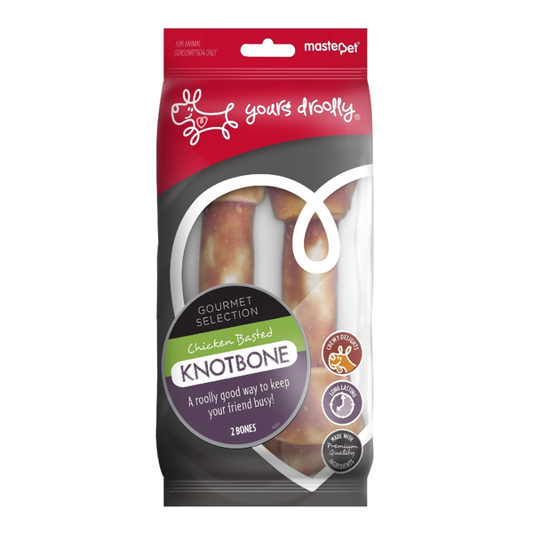 Chicken Basted Knotbone 15cm 2pk