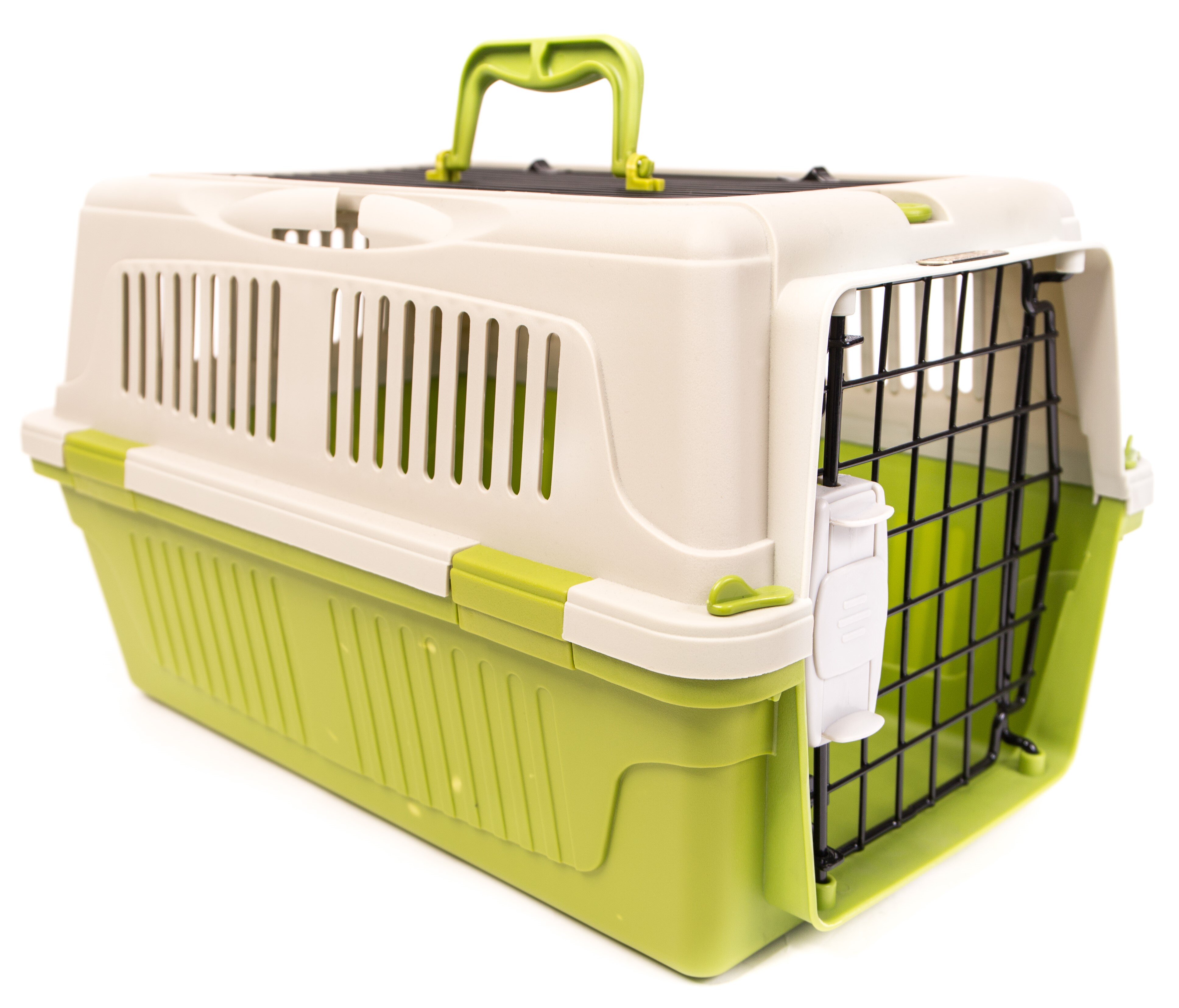 Pet Carrier with Opening TopSpring Door DogBeds & HousesCarriers