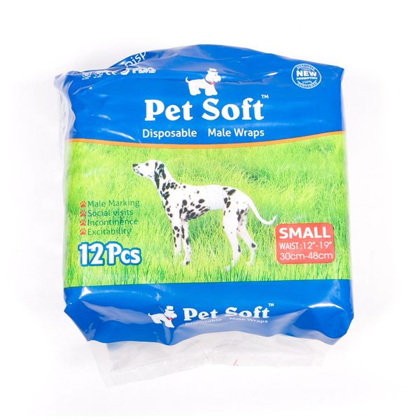 Pet Soft Disposable Male Wraps