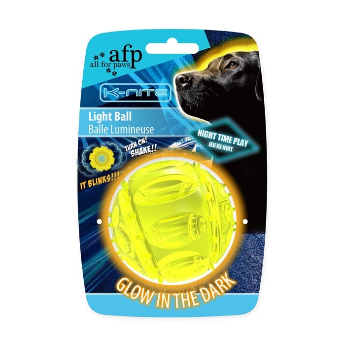 All For Paws KNite Light Ball DogToysChase & Fetch Pet Shop
