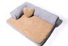 Double Pillow Memory Foam Dog Bed