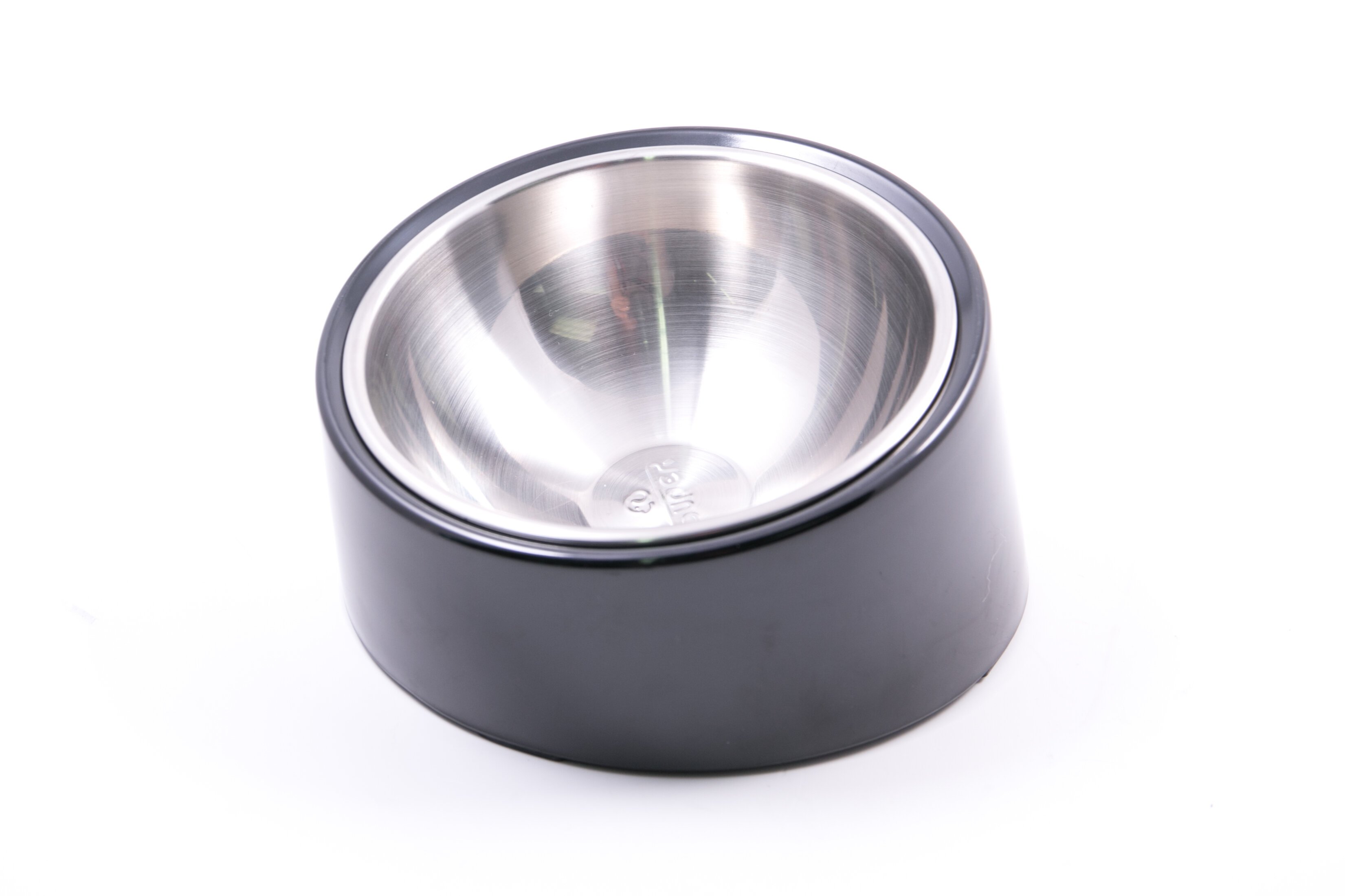 angled dog bowl