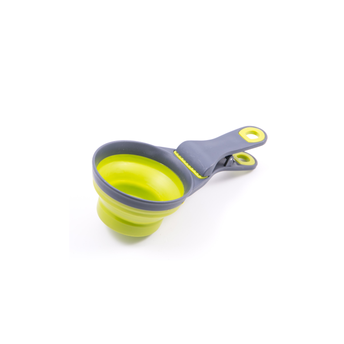 2 in 1 Collapsible Scoop with Bag Clip