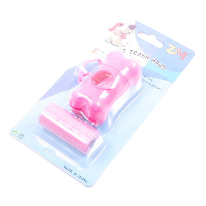 Doggie Poop Bag Holder and Refill Set