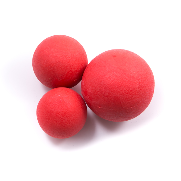 Tough Red Rubber Ball