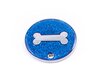 Pet.kiwi ID Tag - Blue Glitter Bone