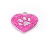 Pet.kiwi ID Tag - Pink Glitter Heart