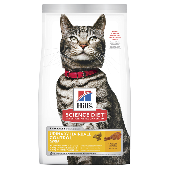 Science Diet Feline Adult Urinary Hairball Control
