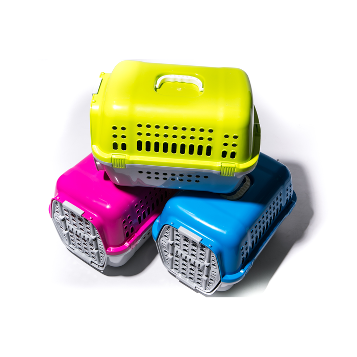 Spring Door Pet Travel Cage