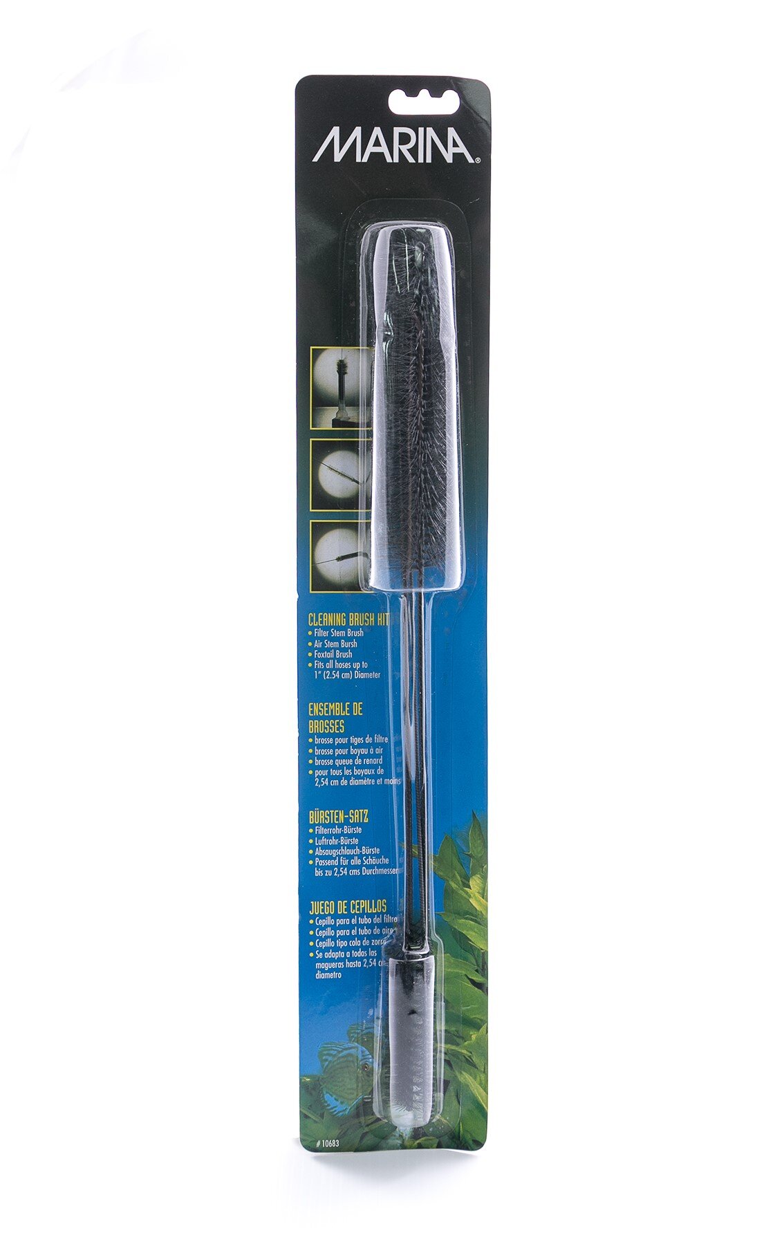 Aquarium Brush Kit 3pk FishCleaning & MaintenanceAccessories Pet