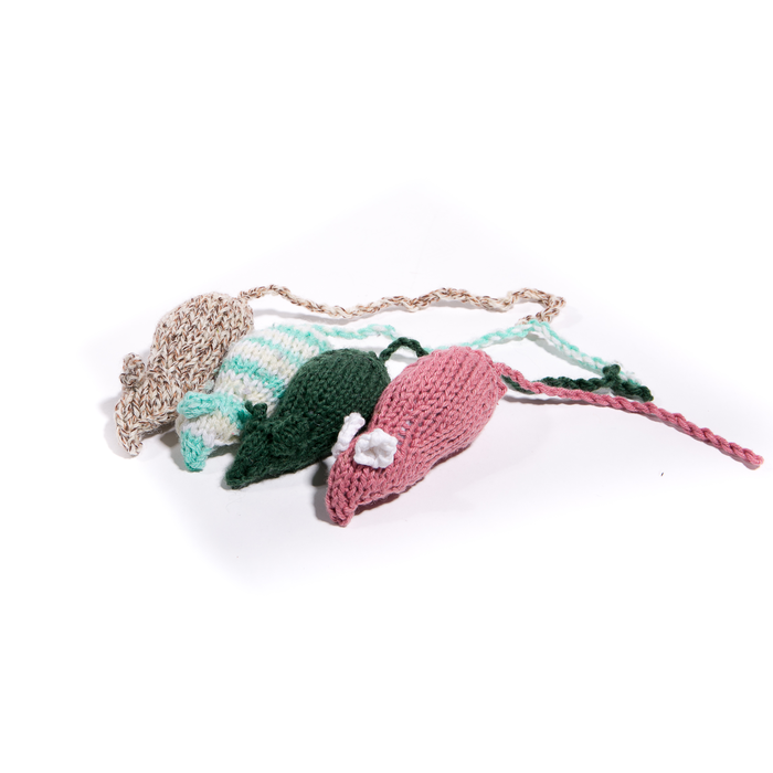 Knitted Cat Fancy Mouse