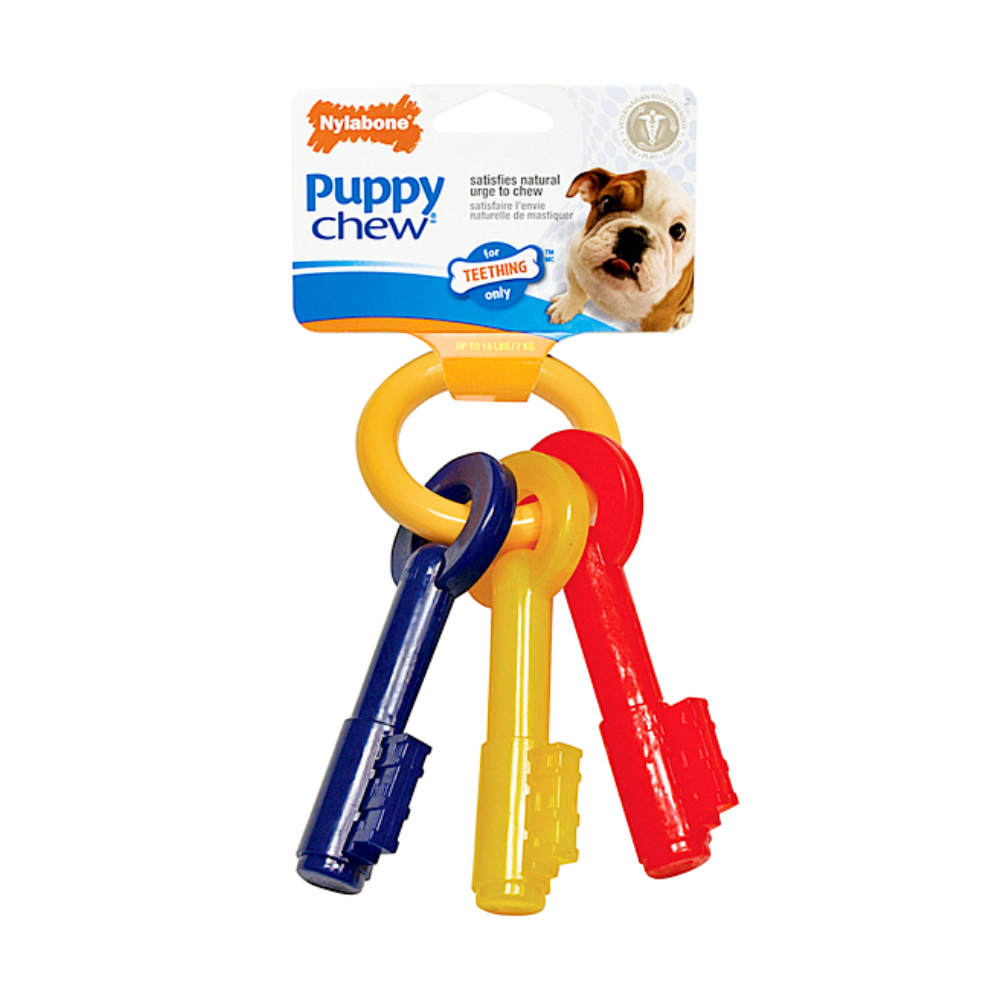 Puppy Teething Keys DogToysChew Pet Shop Auckland Pet.kiwi