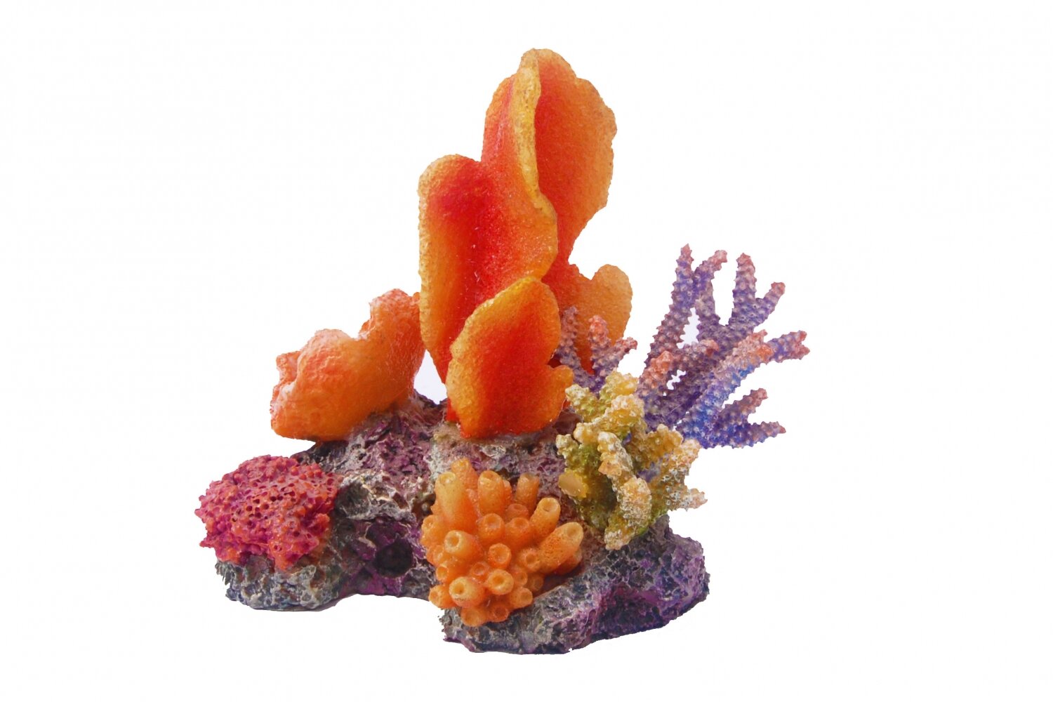 Mini Corals on Rocks 11cm FishDecorationsOrnaments Pet Shop
