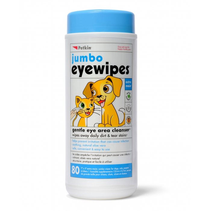 Petkin Cat & Dog Eye Wipes
