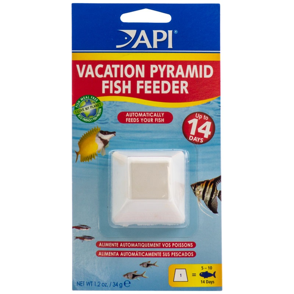 Vacation Pyramid Fish Feeder