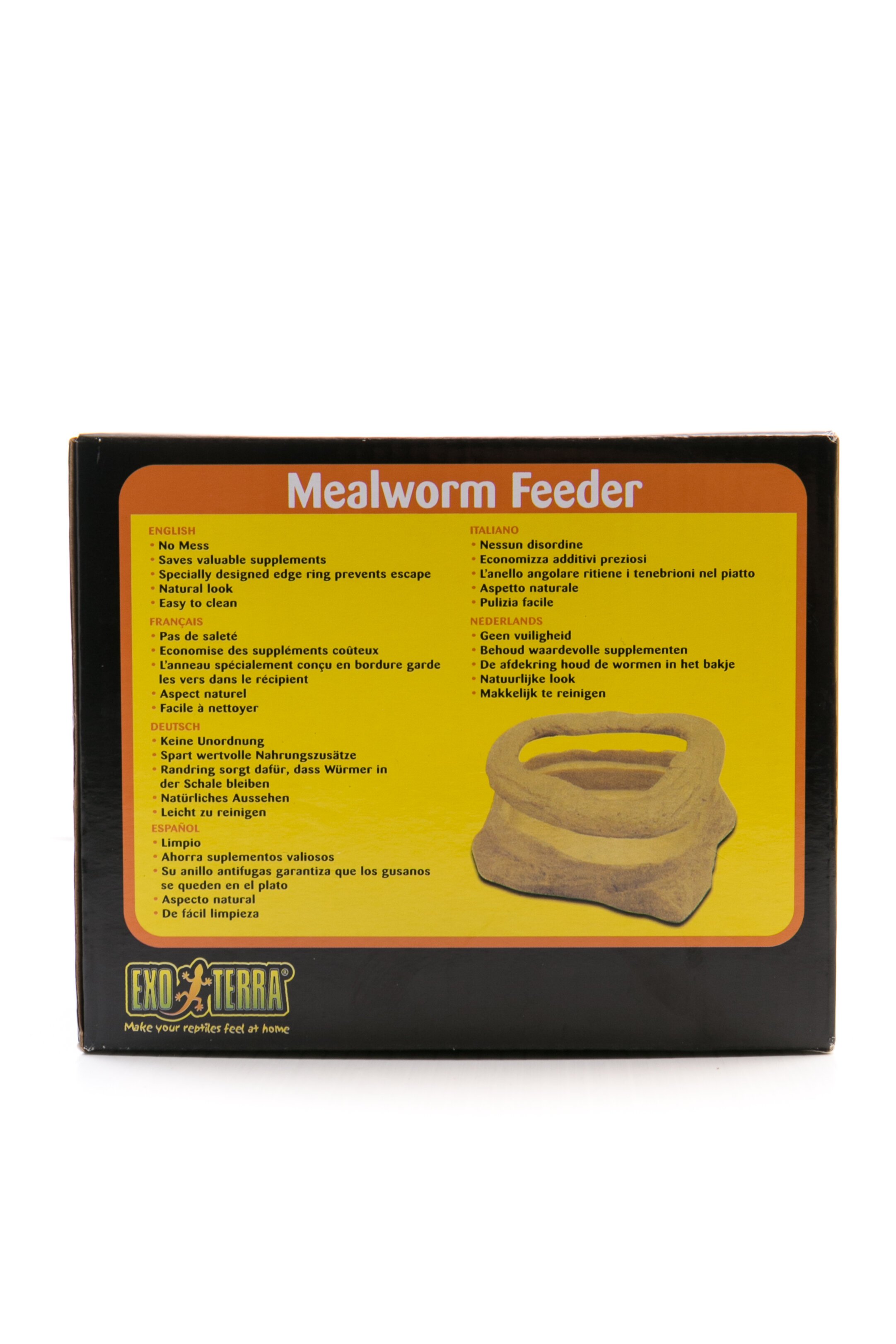Meal Worm Feeder Dish Reptiles Bowls Pet Shop Auckland Pet