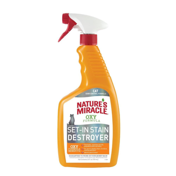 Natures Miracle Cat Oxy Set-In Stain Destroyer