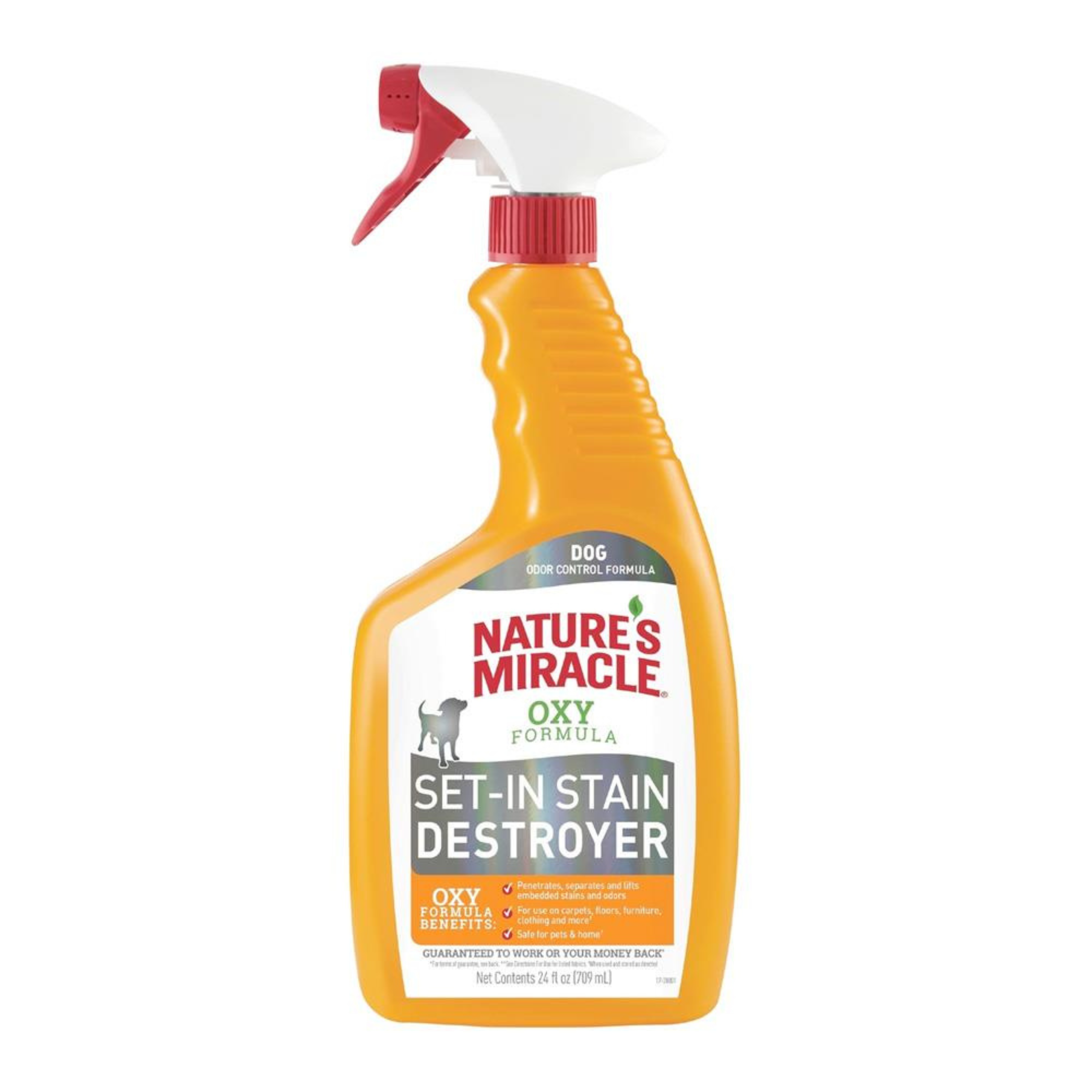 Nature's Miracle Oxy Orange Dual Action Stain & Odor Remover 709ml