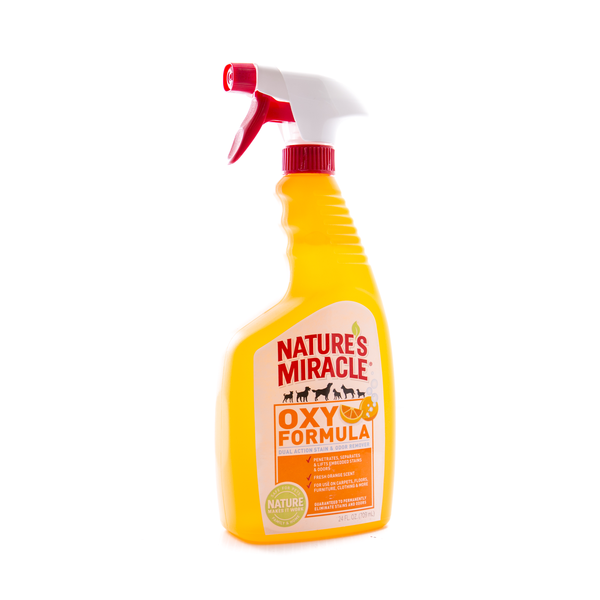 Nature's Miracle Oxy Orange Dual Action Stain & Odor Remover 709ml