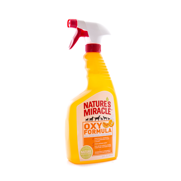 Nature's Miracle Oxy Orange Dual Action Stain & Odor Remover 709ml