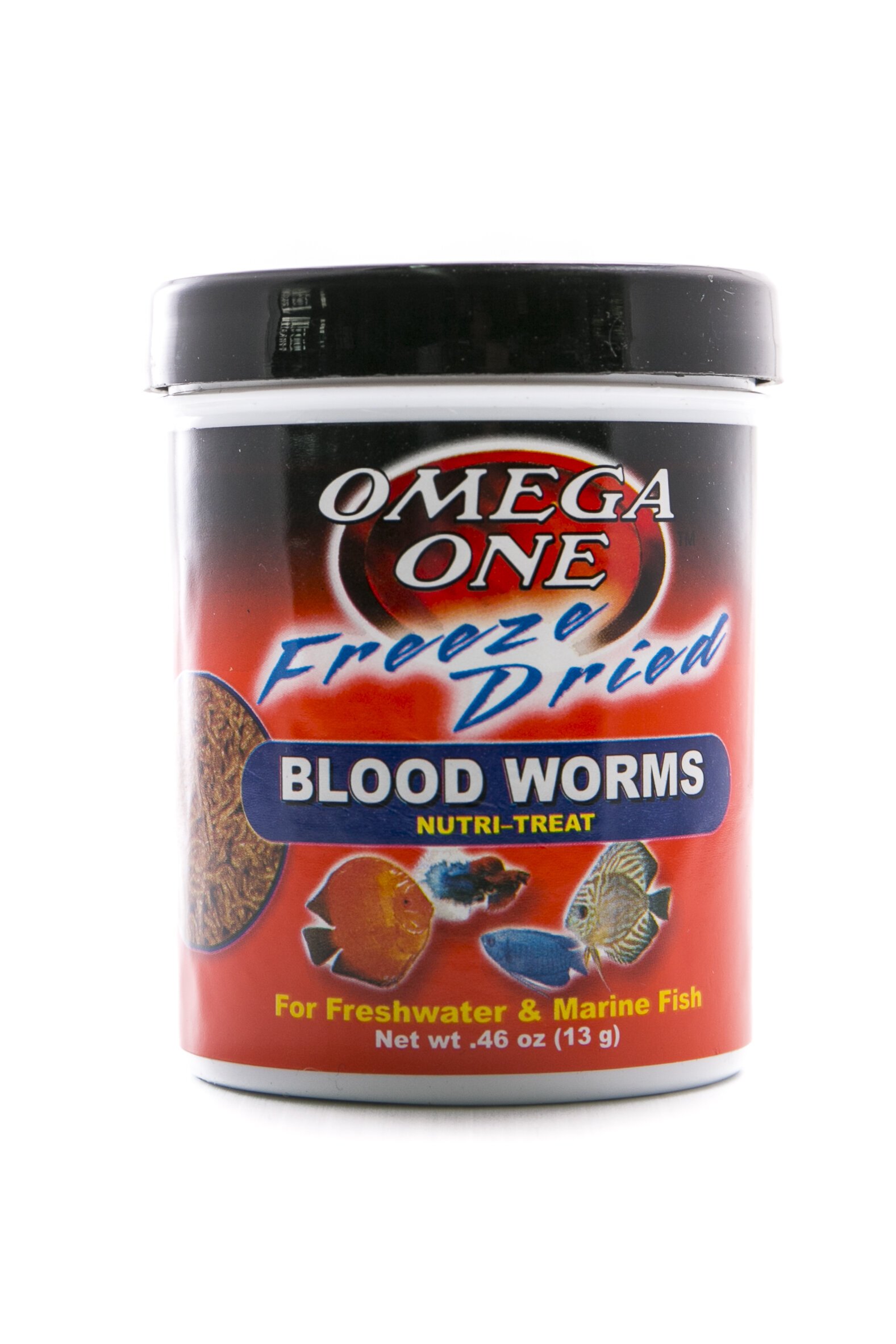 Freeze Dried Blood Worms - Exotics-Fish-Food-Freeze Dried Foods