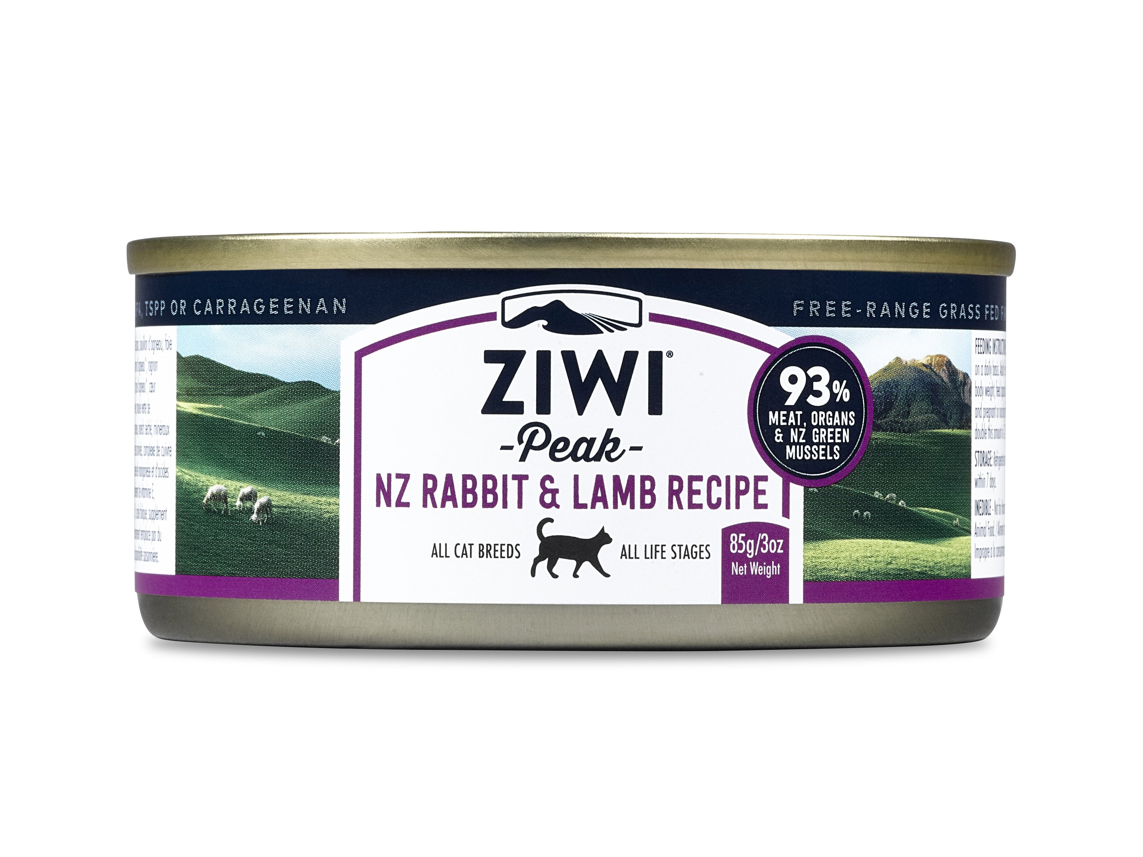 Ziwipeak rabbit and lamb cat sales food