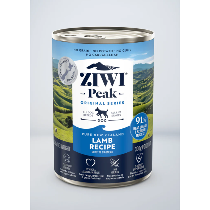 Canned Lamb Dog Food 390g