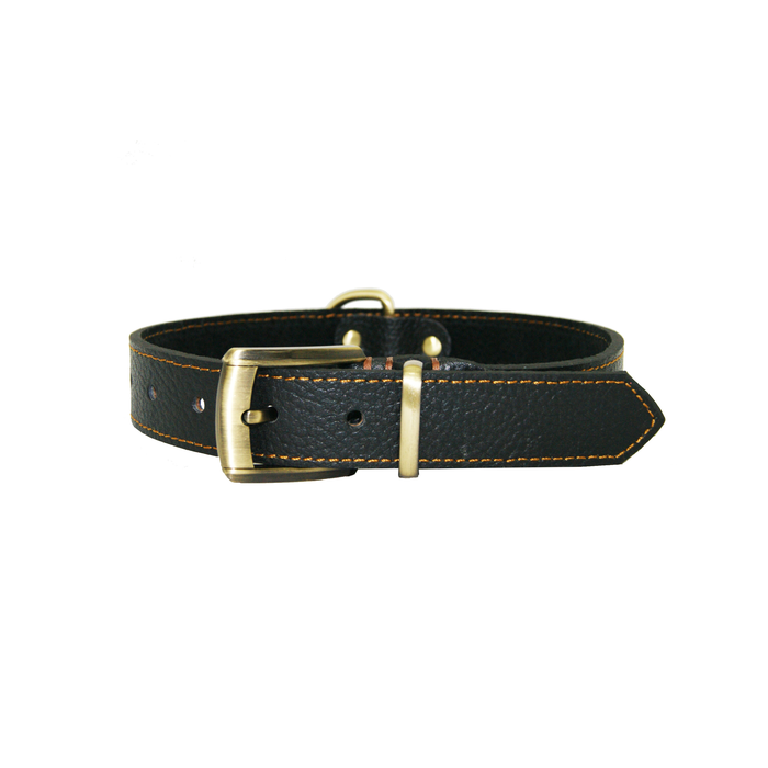 Fenesco Leather Dog Collar - Medium