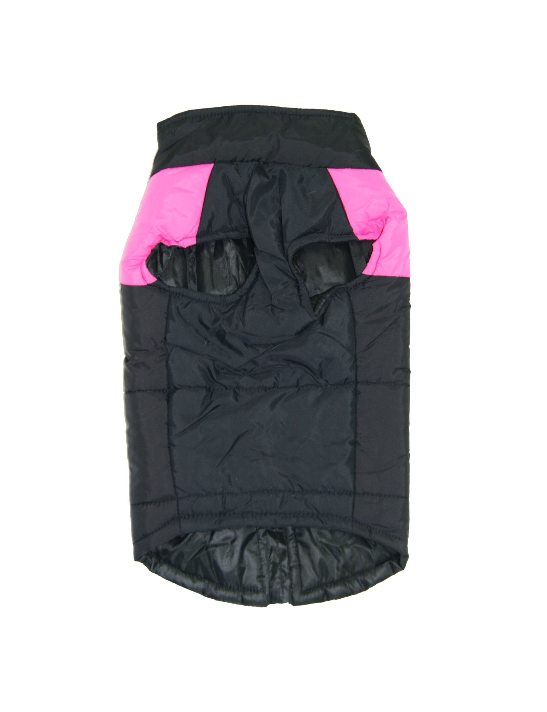 Winter Dog Jacket with D Ring Pink DogClothingJackets Pet Shop