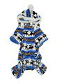 Small Dog Christmas Pyjamas - Blue