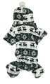 Small Dog Christmas Pyjamas - Grey