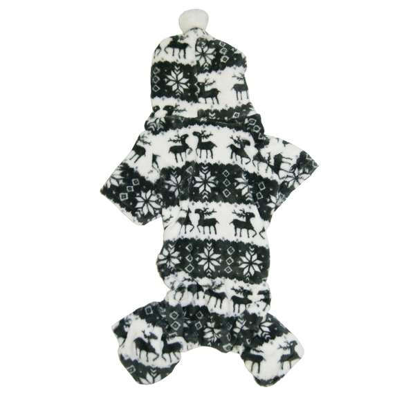 Small Dog Christmas Pyjamas - Grey