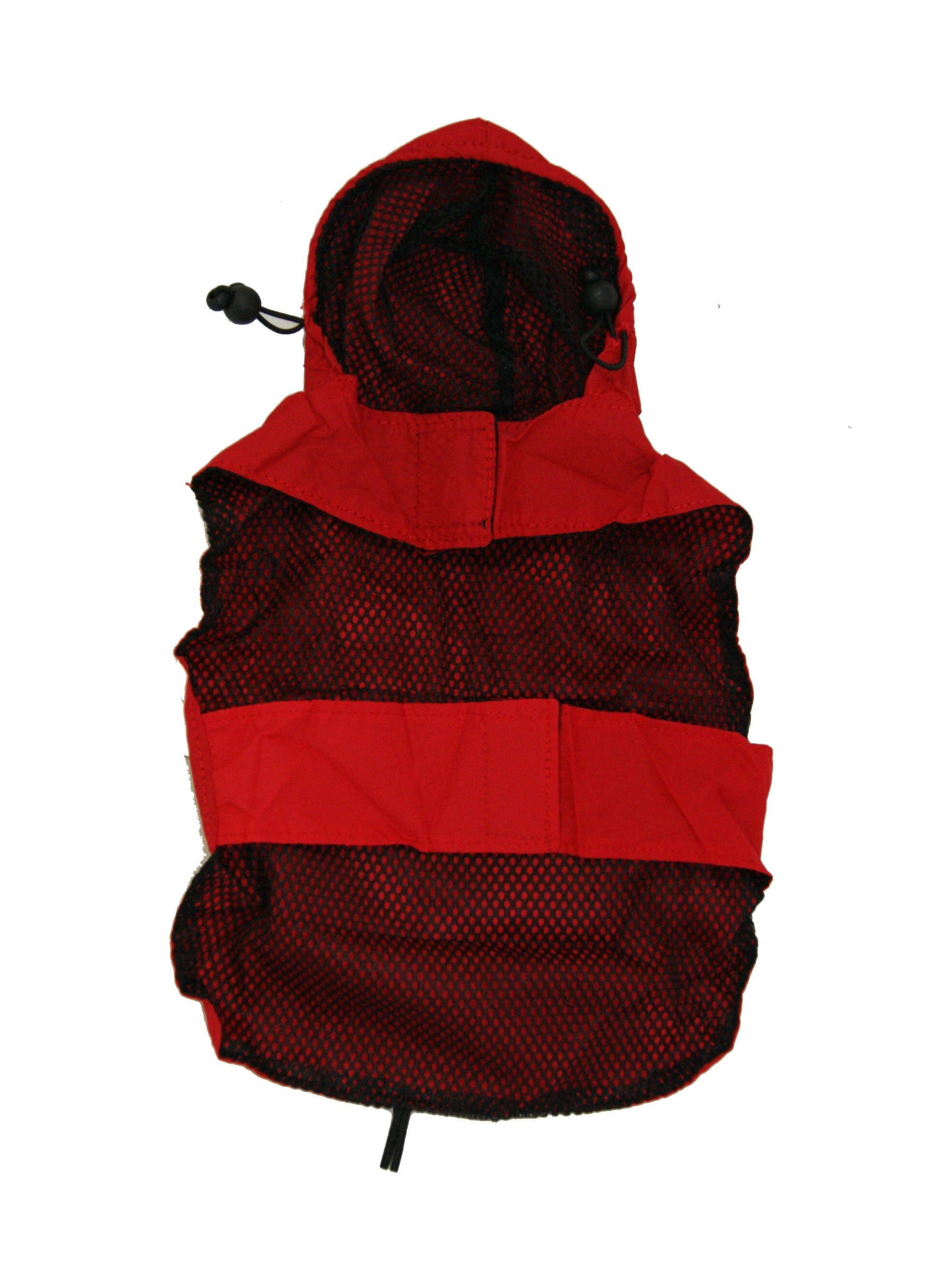 Light Meshlined Raincoat Red DogClothingJackets Pet Shop