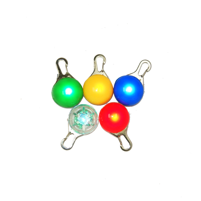 Coloured LED Pet Tag 