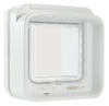 Dualscan Microchip Cat Flap - White