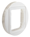 Mounting Adaptor for Pet Door - White 