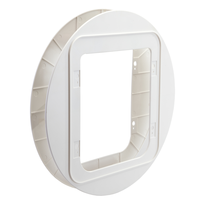 Mounting Adaptor for Pet Door - White 