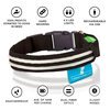 USB Rechargeable LED Dog Collar - Green